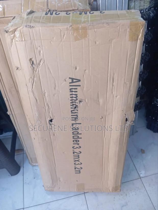 A 3.2m by 3.2m Double Telescopic Ladder - main view