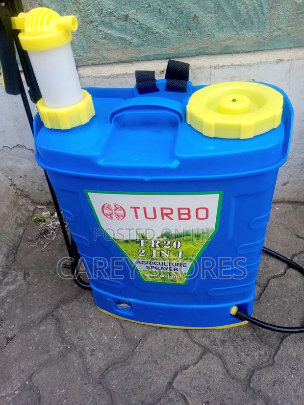 Manual Agricultural Sprayer (+ Backup Battery) - main view