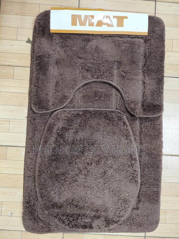 Elegant 3 Piece Toilet Set Mat