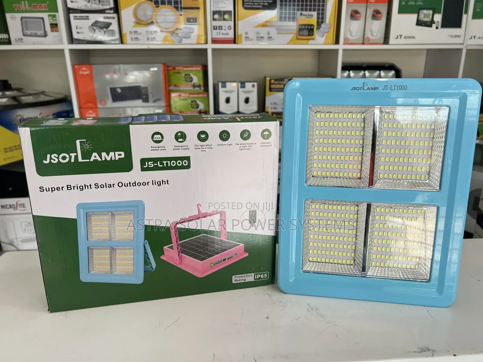 100w Portable Solar Floodlight