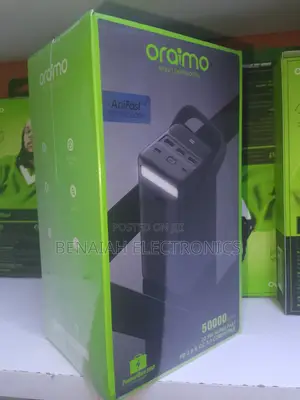 22.5 Super Fast 50000 Mah Oraimo Powerbank