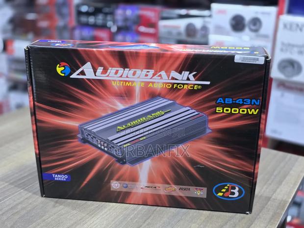 5000 Watts 4 Channel Audiobank Powerful Amplifier