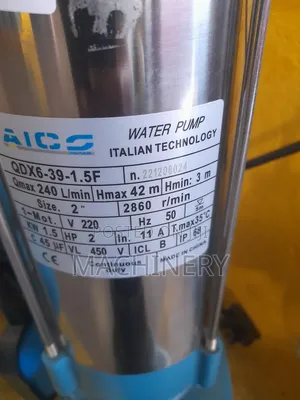 2hp 2" Submersible Shallow Well Pump