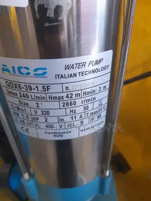 2hp 2" Submersible Shallow Well Pump