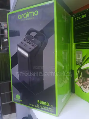 50000 Mah Oraimo Powerbank 5a Fast Charge