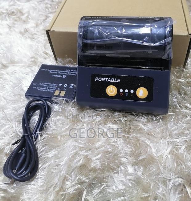 Compact 
Bluetooth Mobile 80mm Thermal Receipt Printer - main view