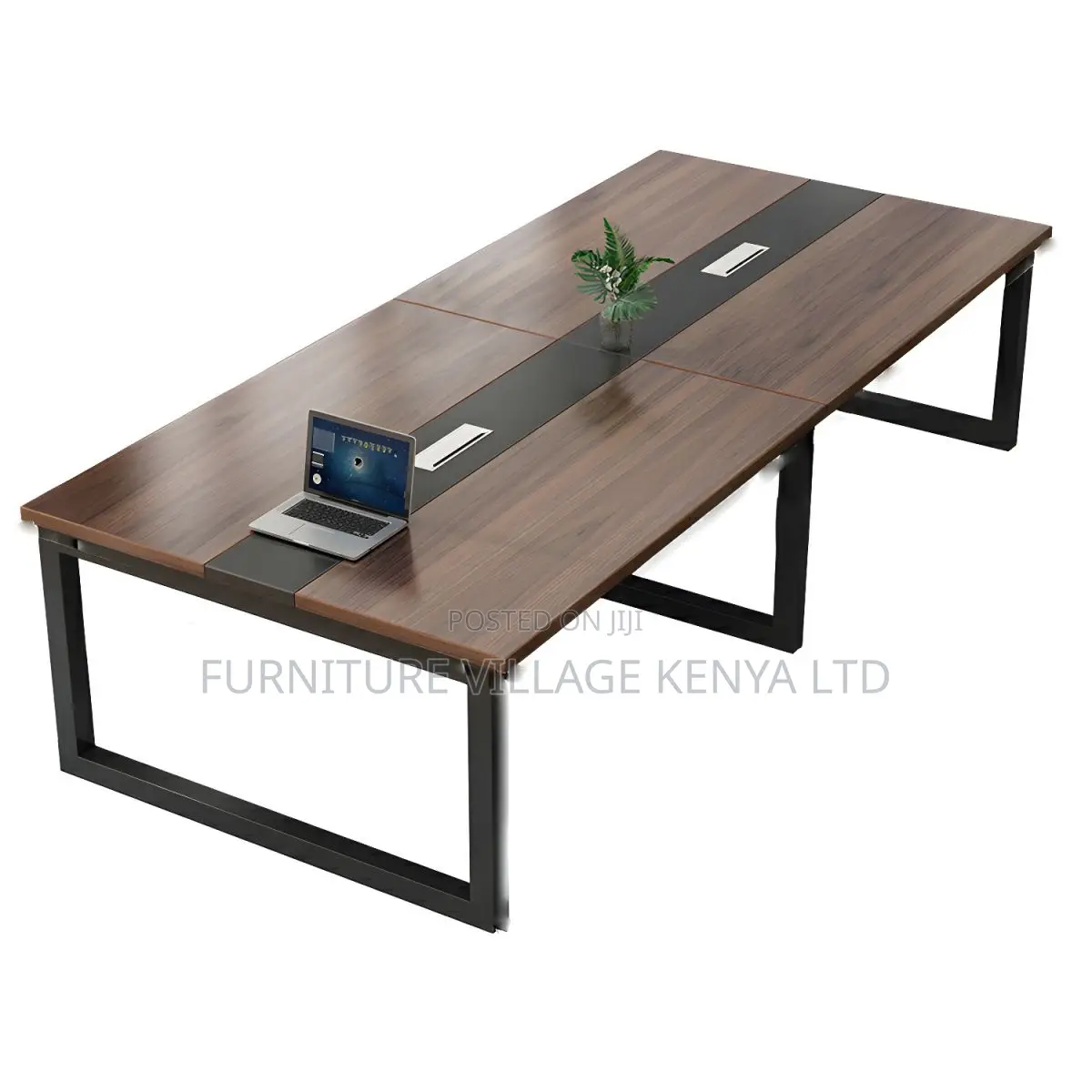 Boardroom Table:Prestige 2400mm Fixed-Top Meeting Table