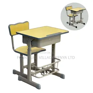 Office Table: Adjustable Kid's Desk Study Station