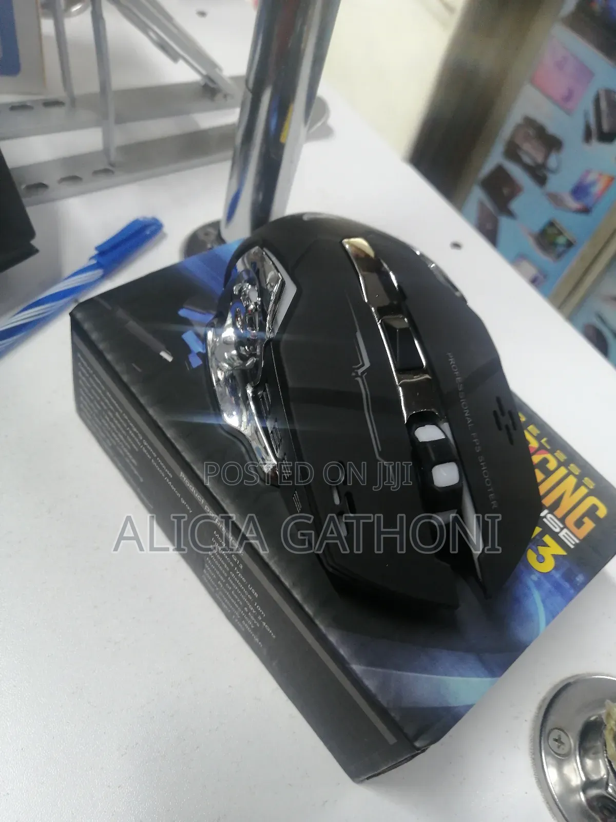 T_wolf Wireless Charging Game Mouse