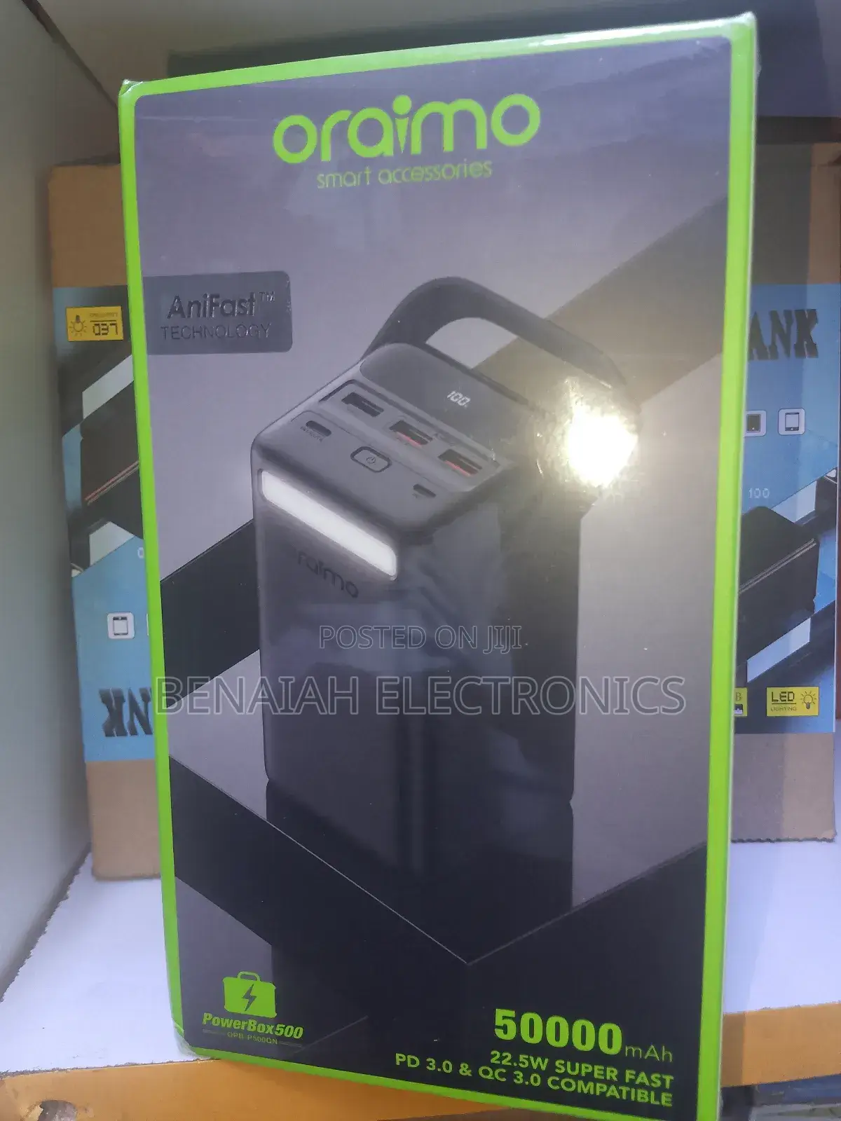 Oraimo 50000 Mah Powerbank.22.5 W,Pd 3.0,Qc 3.0