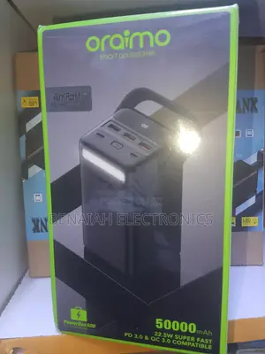 Oraimo 50000 Mah Powerbank.22.5 W,Pd 3.0,Qc 3.0