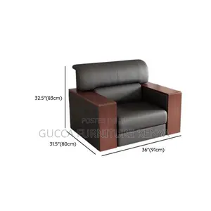 Office Sofa: Streamlined Lumber Lounge Seating for Office