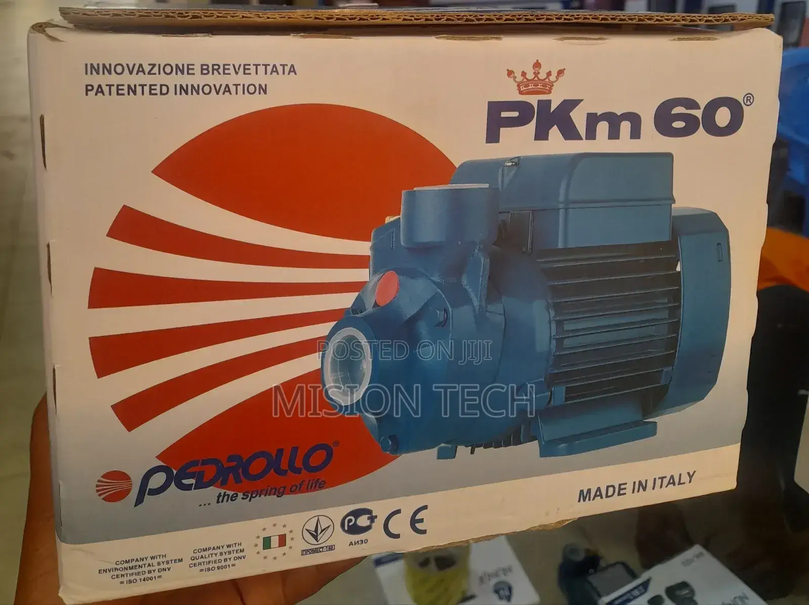Pedrollo Water Pump 0.5 Hp