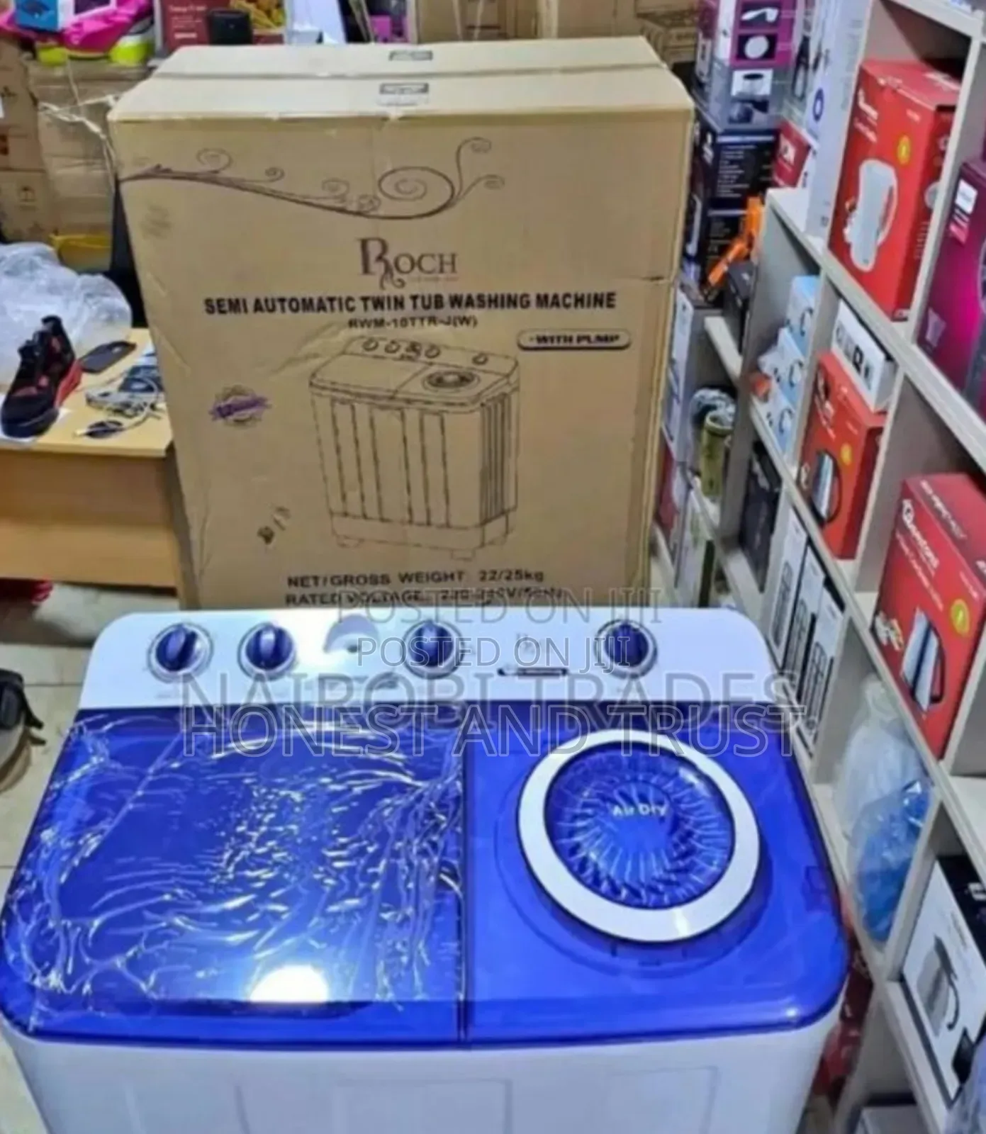 10kgs Top Load Roach Washing Machine