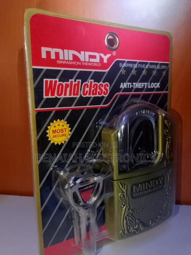 Mindy Padlock 60 Mm Hardened Padlock.(Most Secure)
