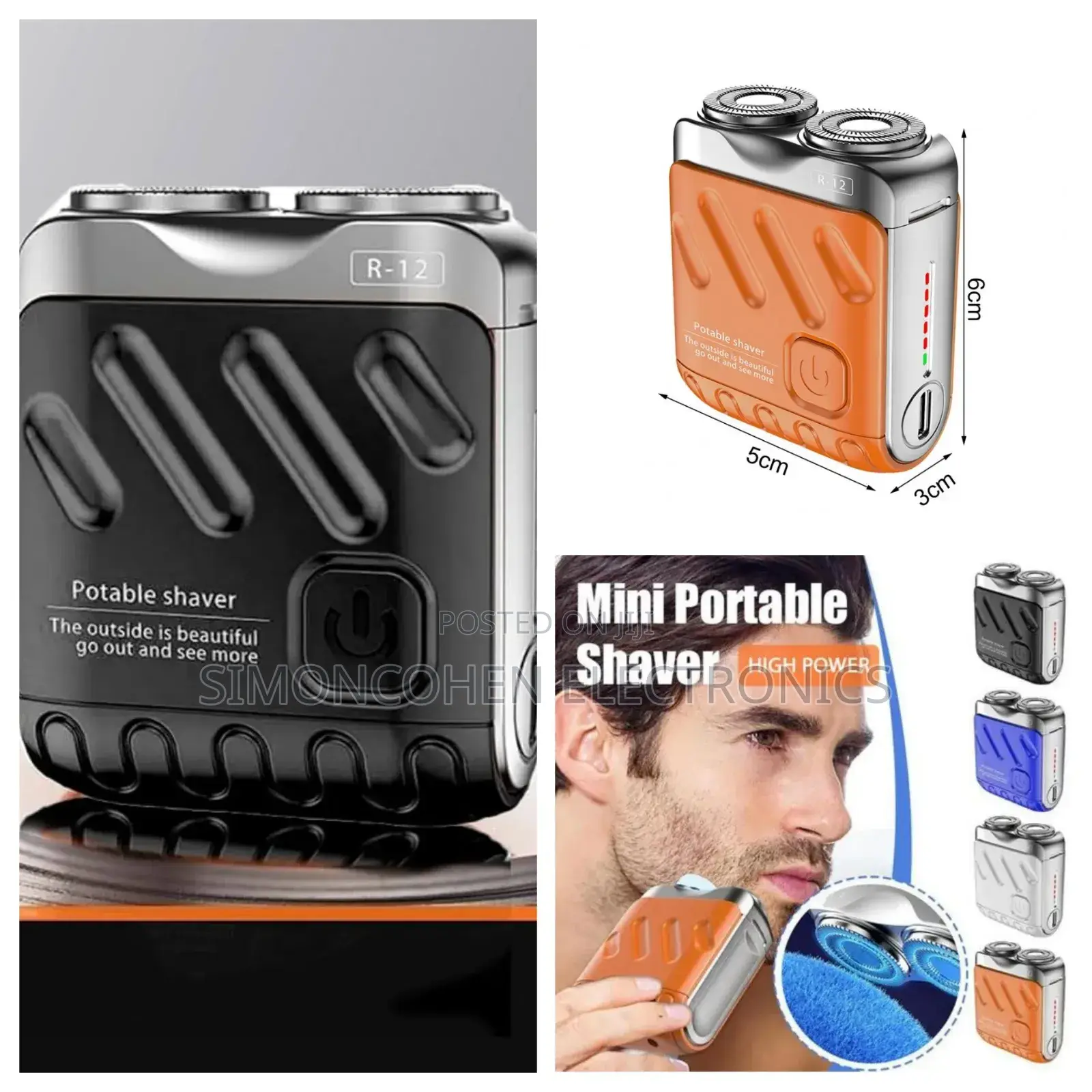 Magnetic Mini Portable Shaver