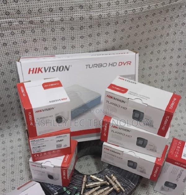 Ultimate Hikvision 4 Hd CCTV Camera Full Installation Kit - main view