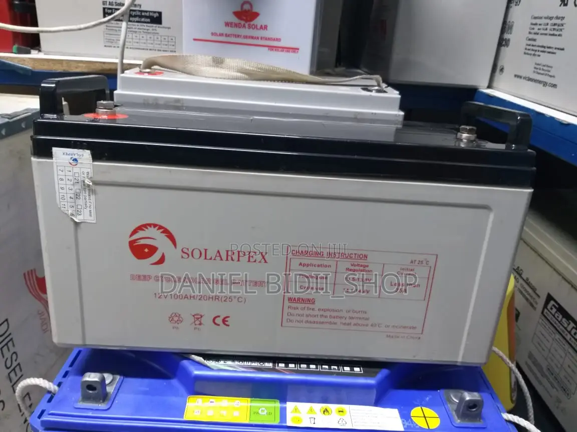 12v 100ah Solar Backup Battery