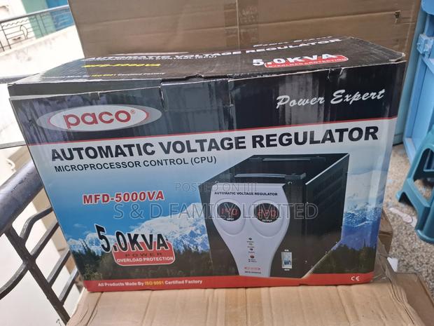 Paco 5.0 Kva Automatic Voltage Regulator - thumbnail 2