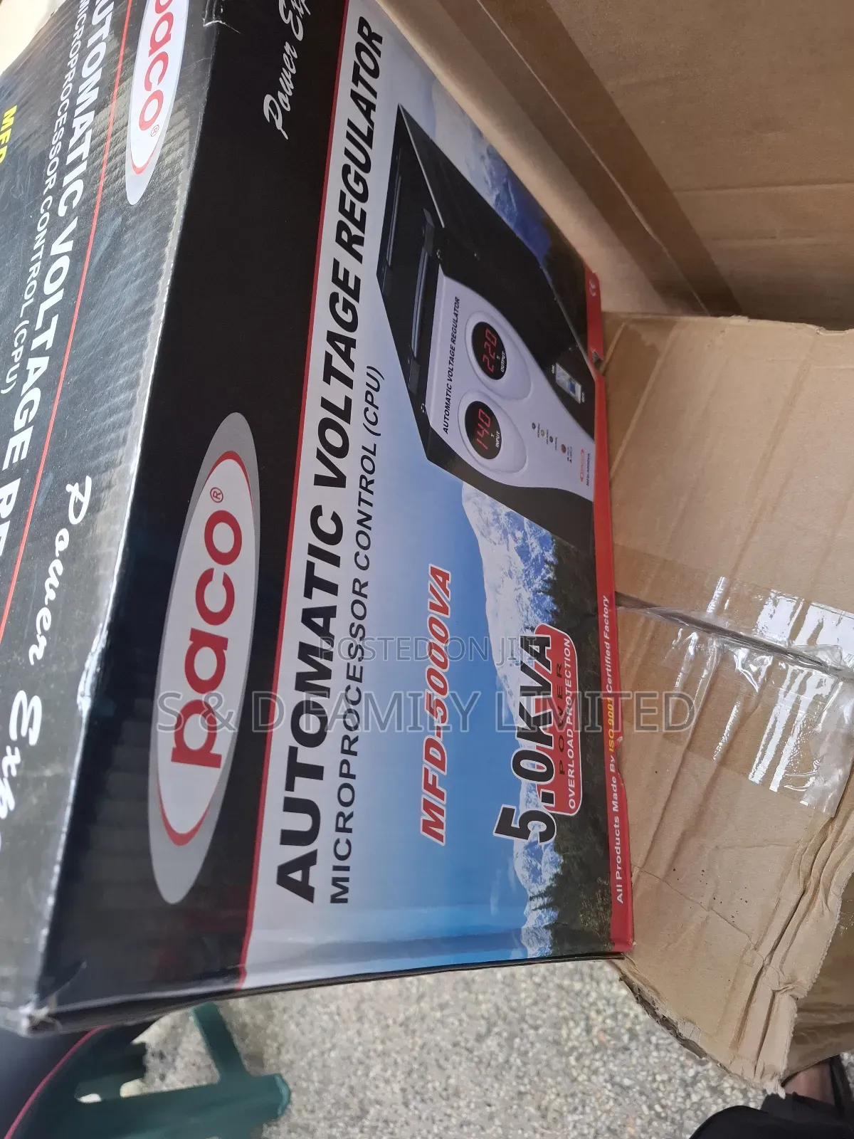 Paco 5.0 Kva Automatic Voltage Regulator