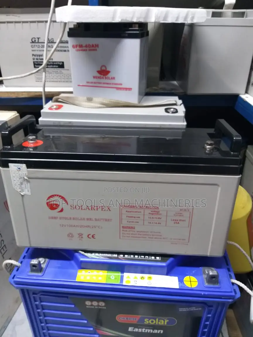 Solarpex Solar Backup Battery 12v 100ah