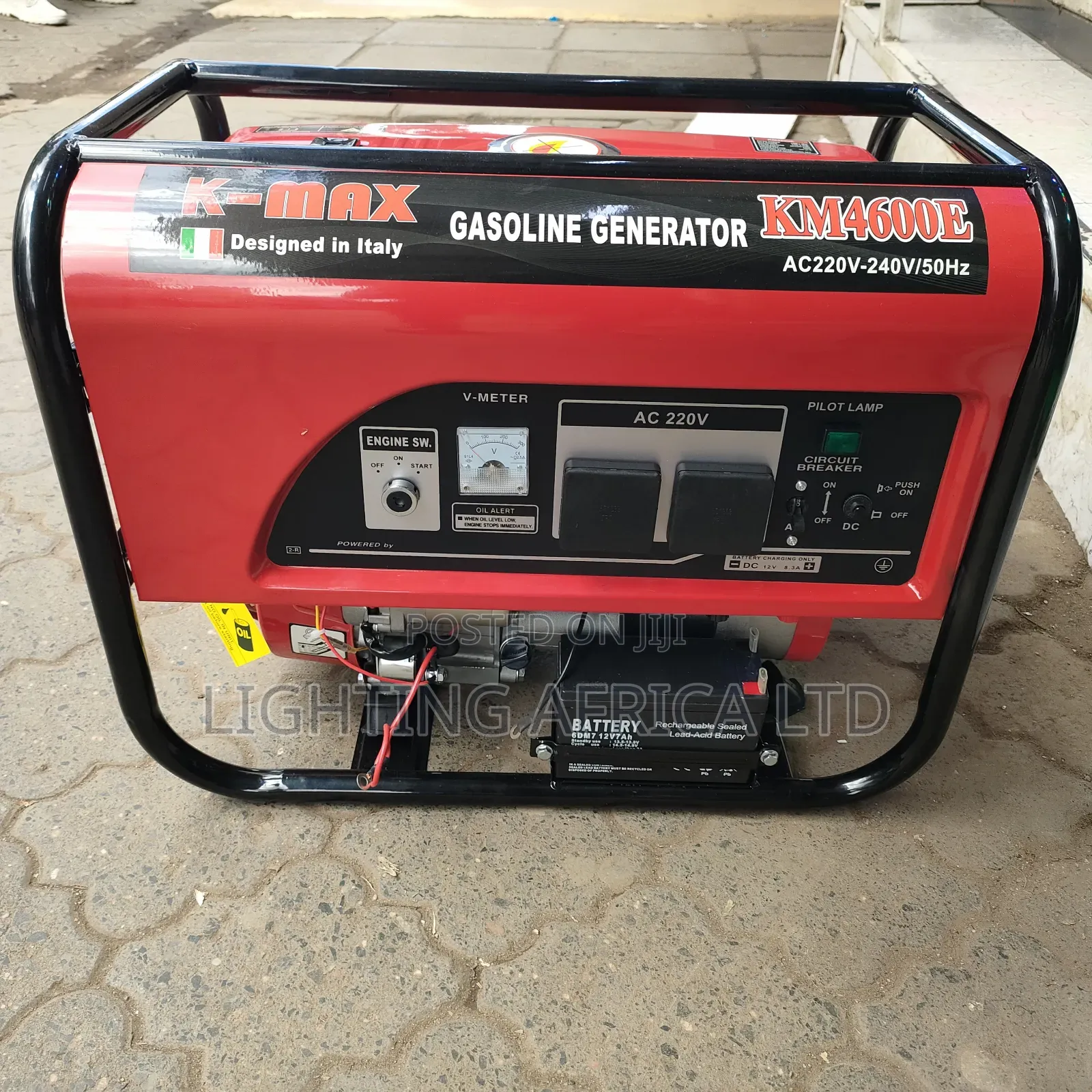 Kmax 3.0kva Petrol Engine Generator With Inbuilt Avr