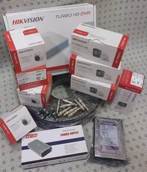 1 Year Warranty Hikvision 8 Channel CCTV Cameras Full Kit