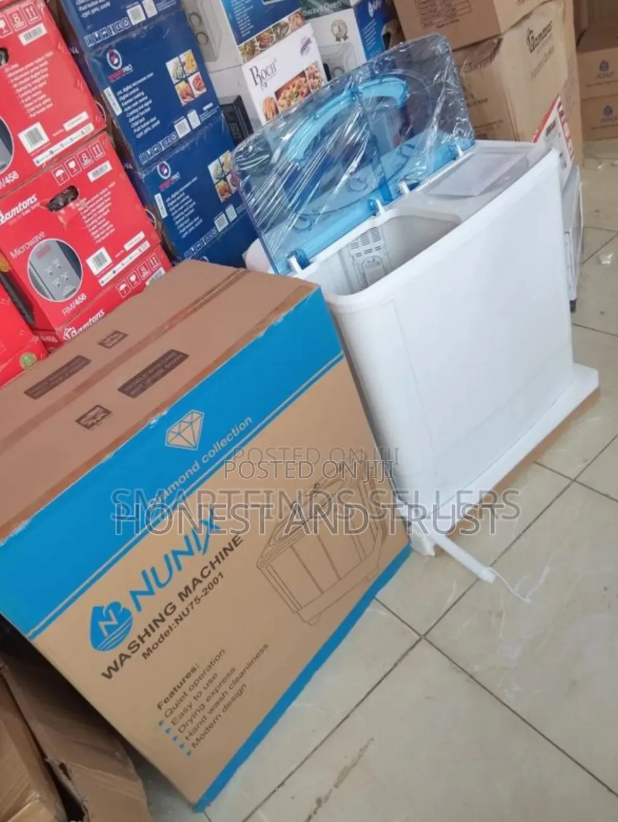Nunix Top Load Washing Machine, 7.5kgs