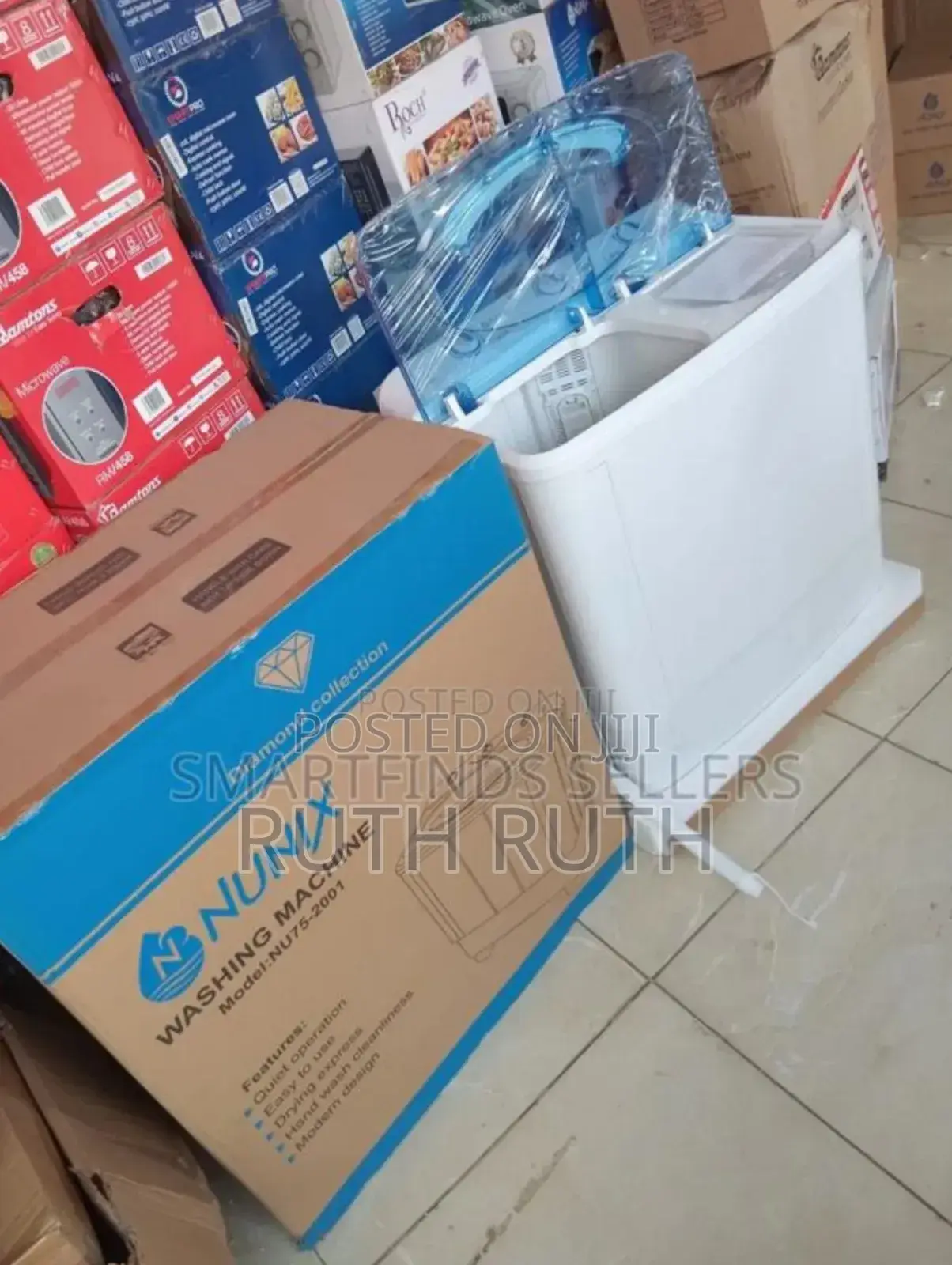 Nunix Top Load Washing Machine, 7.5kgs