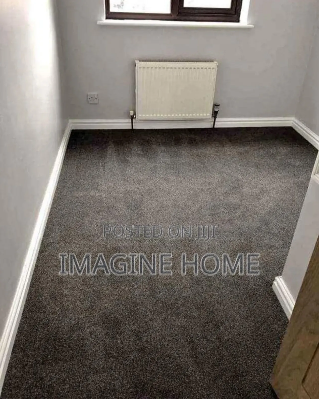 Grey Color Wall to Wall Carpet
