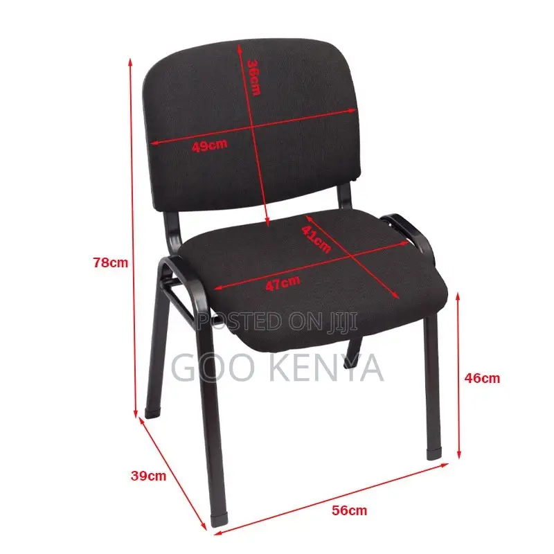 Office Chair ; Fabric Stackable Office Chair