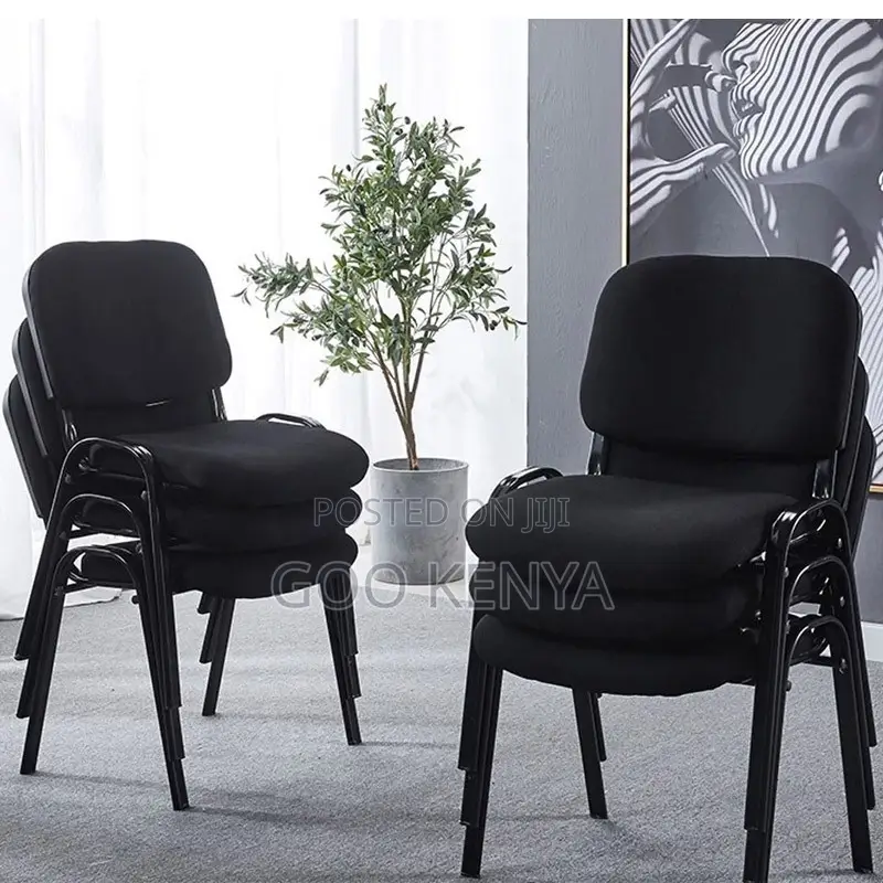 Office Chair ; Fabric Stackable Office Chair