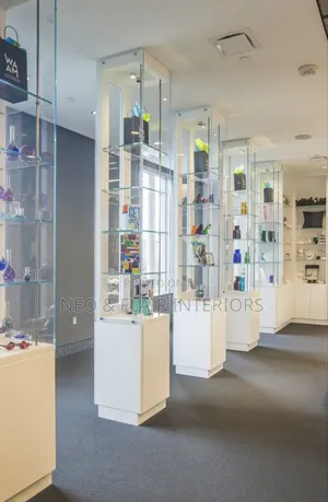 Chemistry Glass Shelves