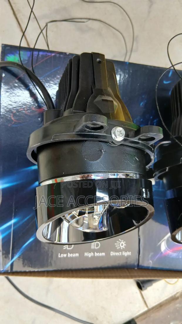Triple Laser Biled Fog Lights Dim /Full Beam - thumbnail 3