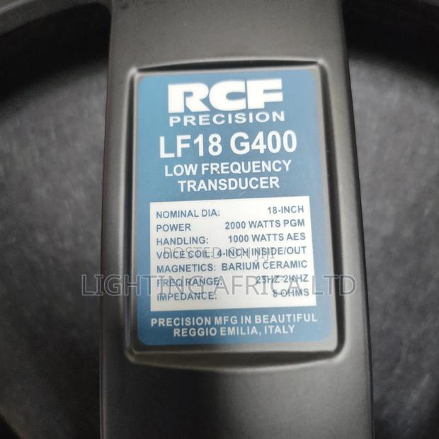 RCF 18"" Bass Speaker 2000w Italy - thumbnail 3