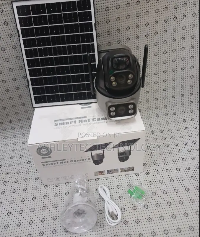 Full Color Dual Lens V380 App>>Cctv Dual Lens 4g Sim PTZ