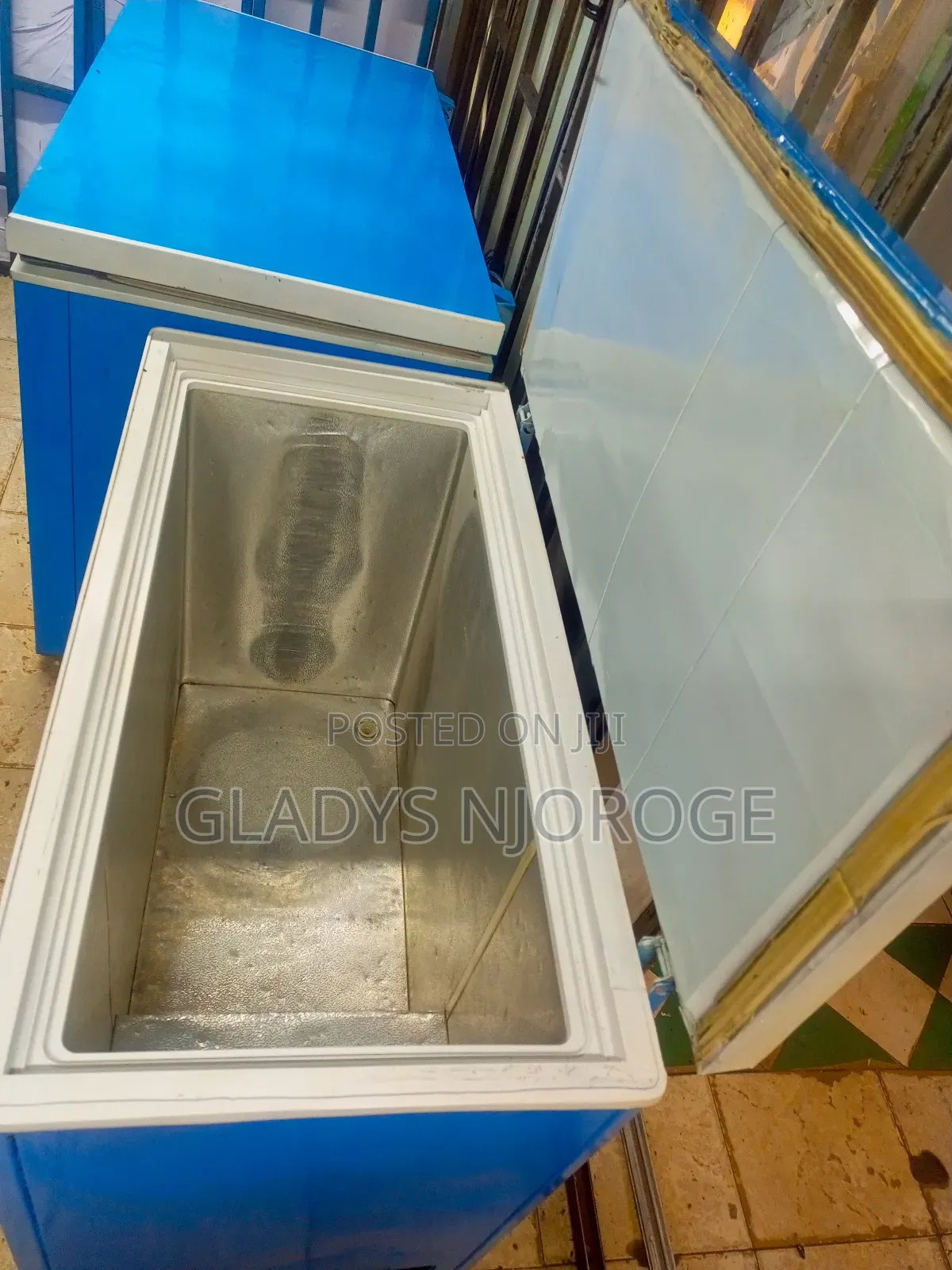 Affordable Freezer Blue in Colour