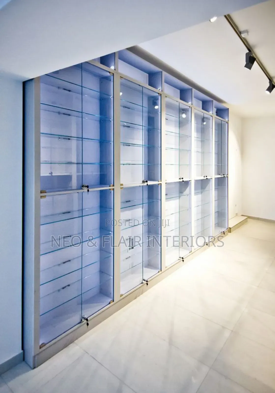 Phone Shelving Unit Display Unit