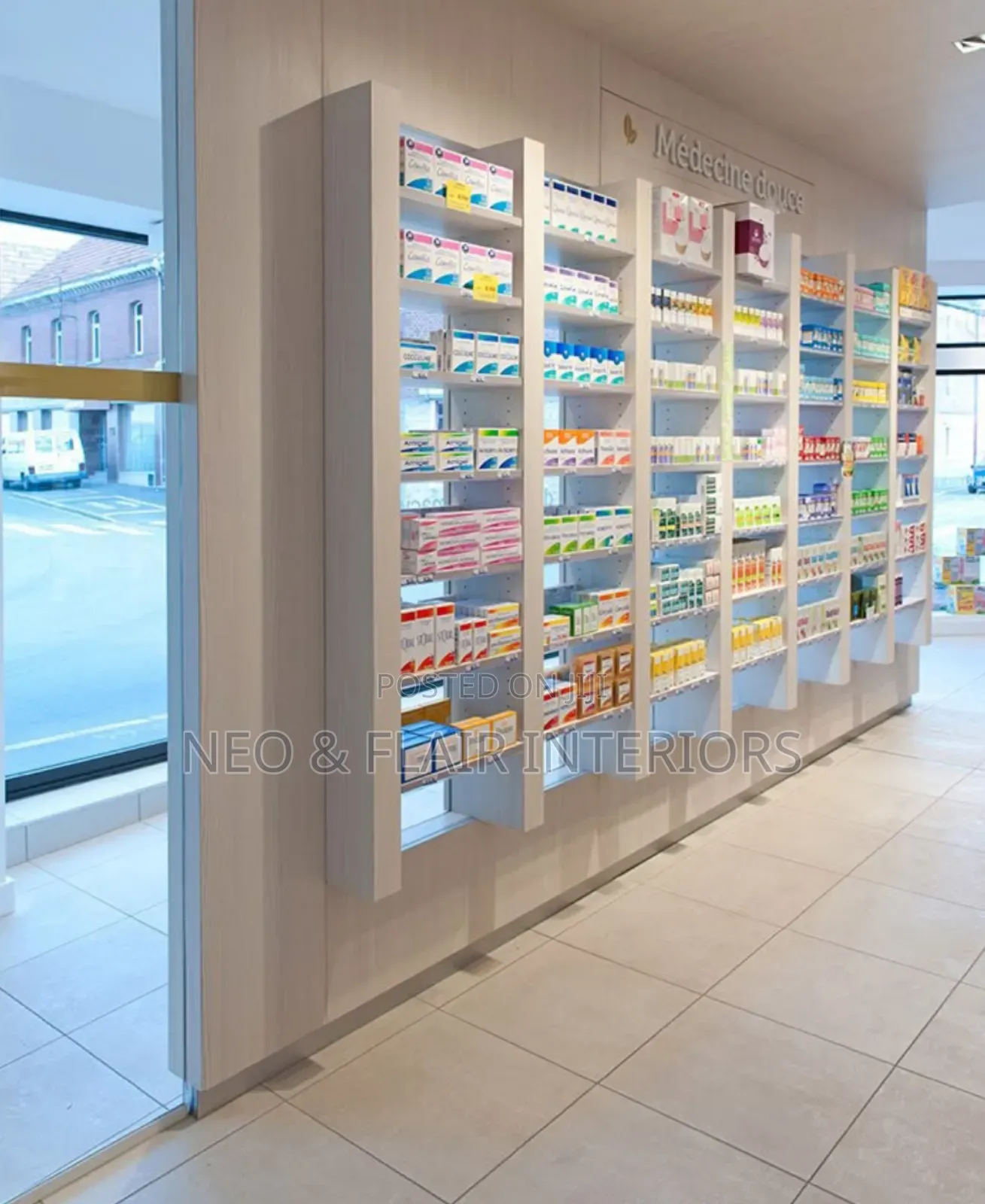 Modern Chemist Display Unit
