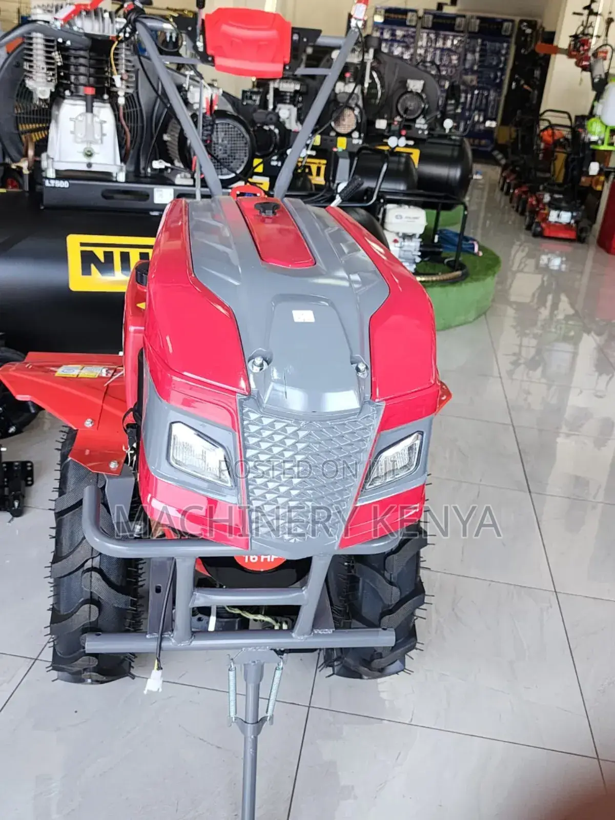 16hp Tiller Machine With Different Tilling Accessories
