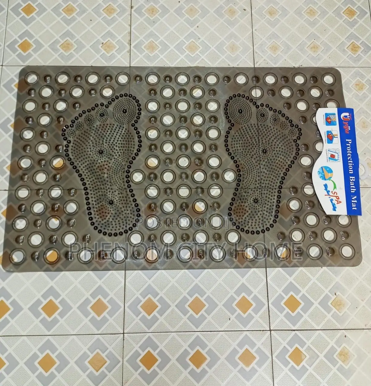 Transparent Antislip Bathroom Mats Available