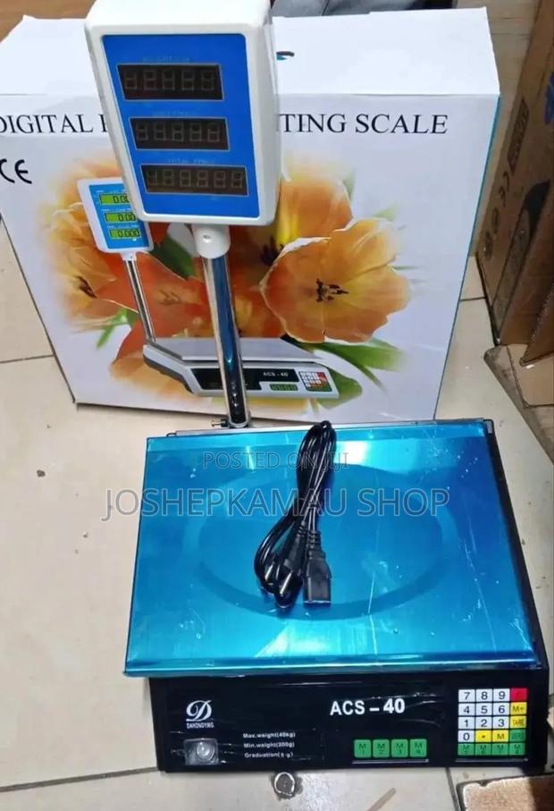 40 KGS Digital Computing Weighing - main view