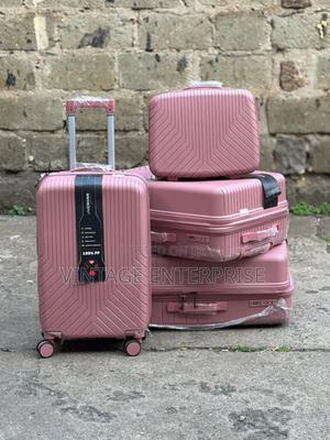 4in1 Luxurious Rubber Suitcase - thumbnail 2