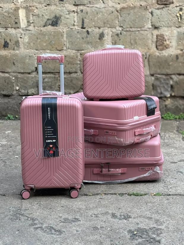 4in1 Luxurious Rubber Suitcase - main view