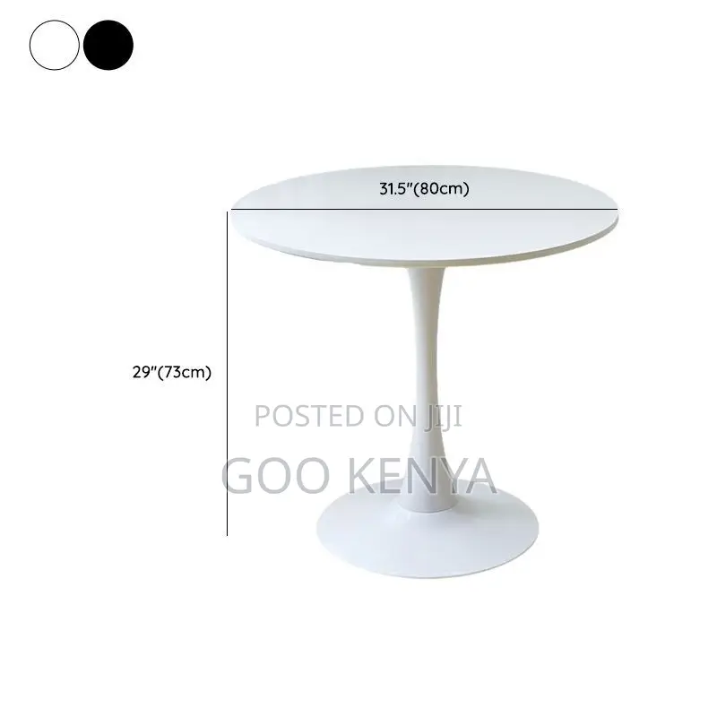 Coffee Tables ; White Round Dining Table
