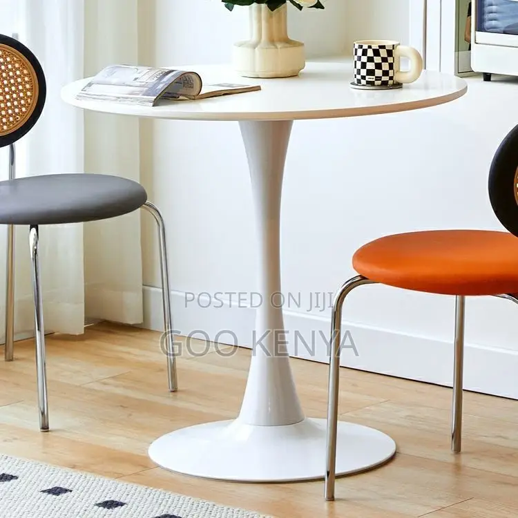 Coffee Tables ; White Round Dining Table