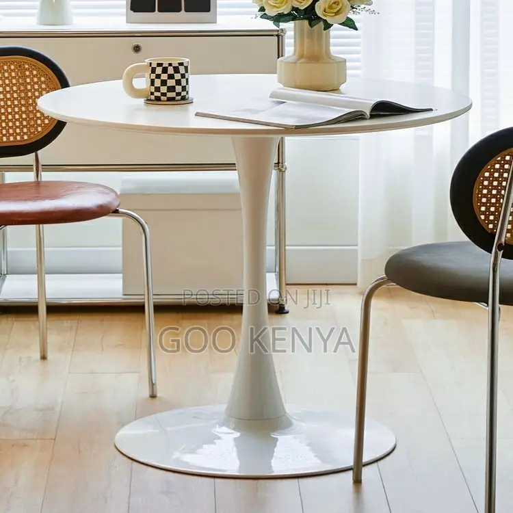 Coffee Tables ; White Round Dining Table