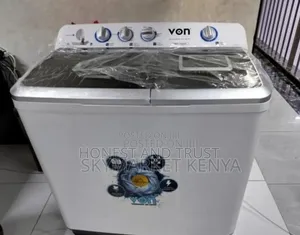 Von 13kgs Twin Tub Washing Machine - Top Load