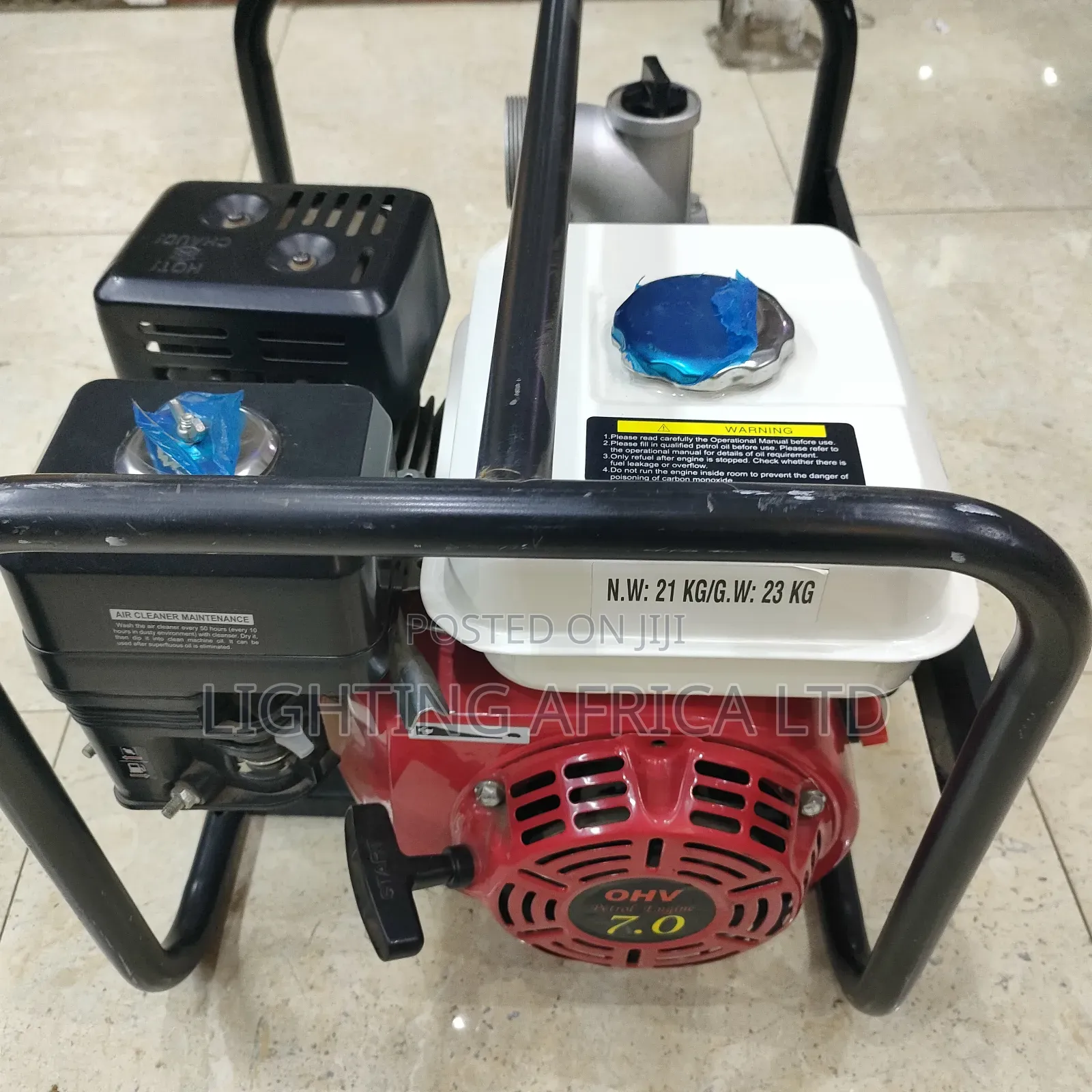 Dayliff 2" Commercial Water Pump Petrol Engine