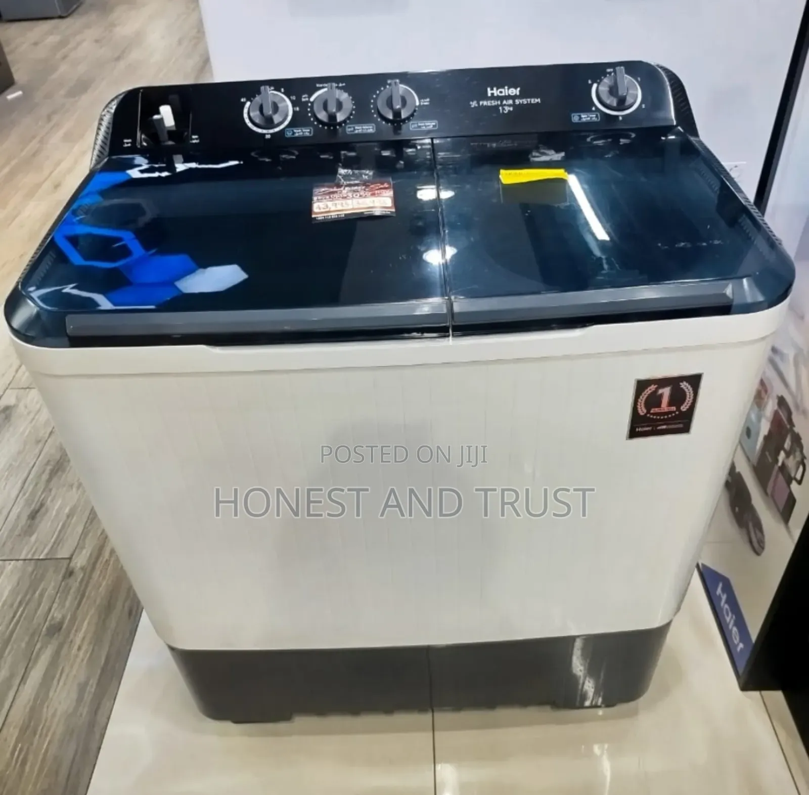 13 KGS Haier Twin Tub Semi Automatic Washing Machine